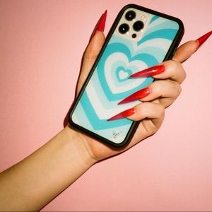 New Wildflower Blue Moon Latte Love 💙 iPhone 13 Case